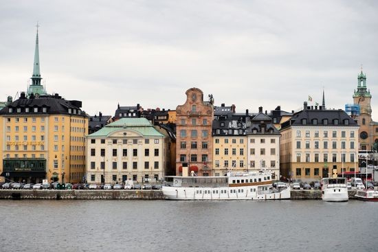 H&auml;userfront in Stockholm