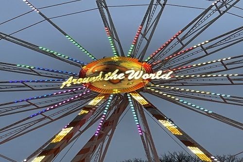 Beleuchtetes Riesenrad