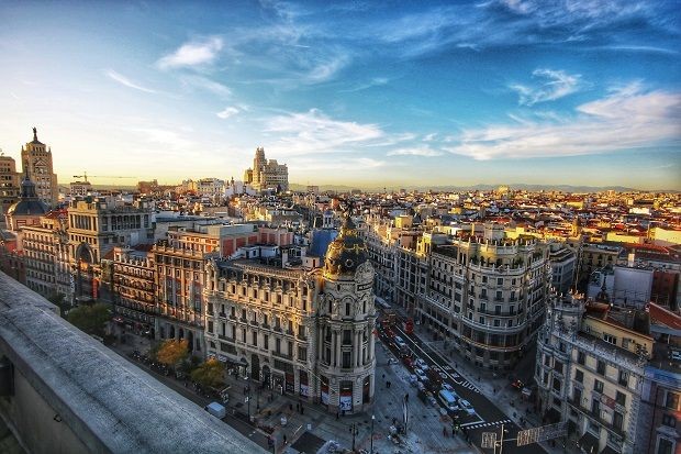 Luftaufnahme von Barcelona
