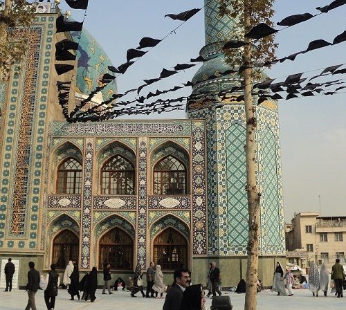 Eine Moschee in Teheran