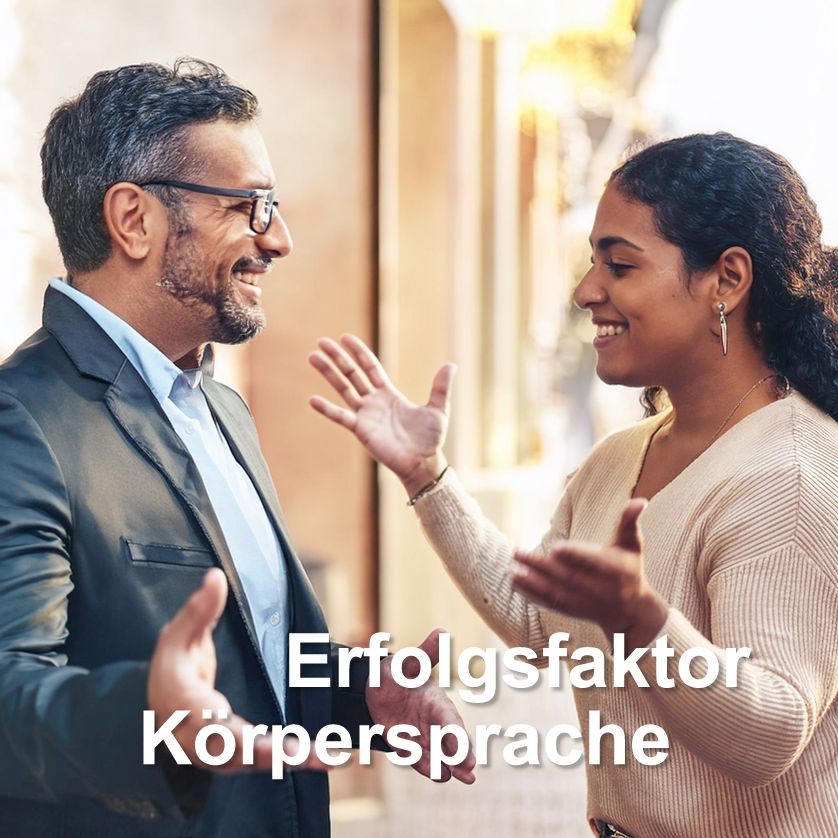 Mann und Frau im Gespr&auml;ch