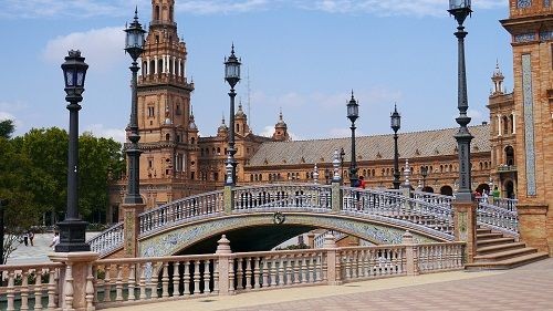 Plaza de Espana, Sevilla (Spanien)
