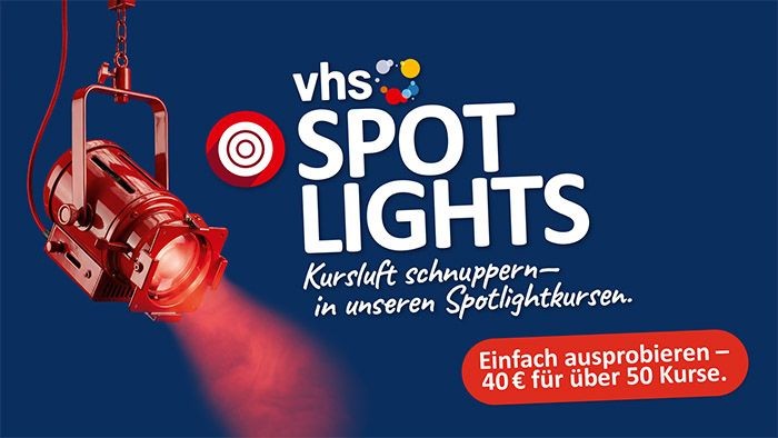Werbebild f&uuml;r Spotlightkurse