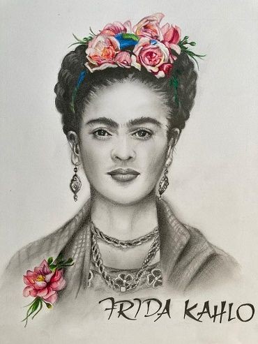 Zeichnung Frida Kahlo