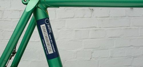 Fahrradrahmen mit einer Fahrradcodierung