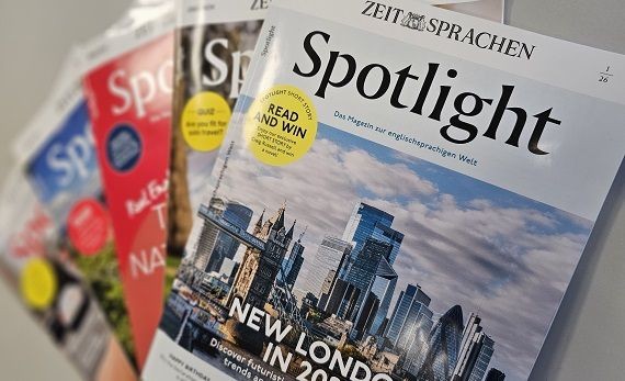 Verschiedene Spotlight Sprachmagazine