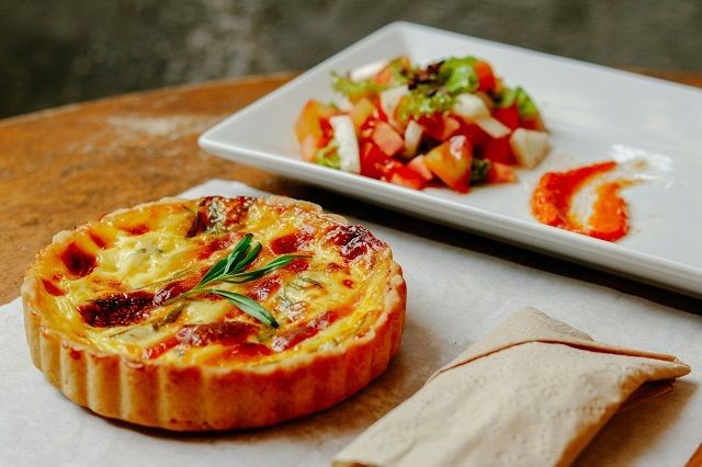 Franz&ouml;sisches Essen (Quiche)