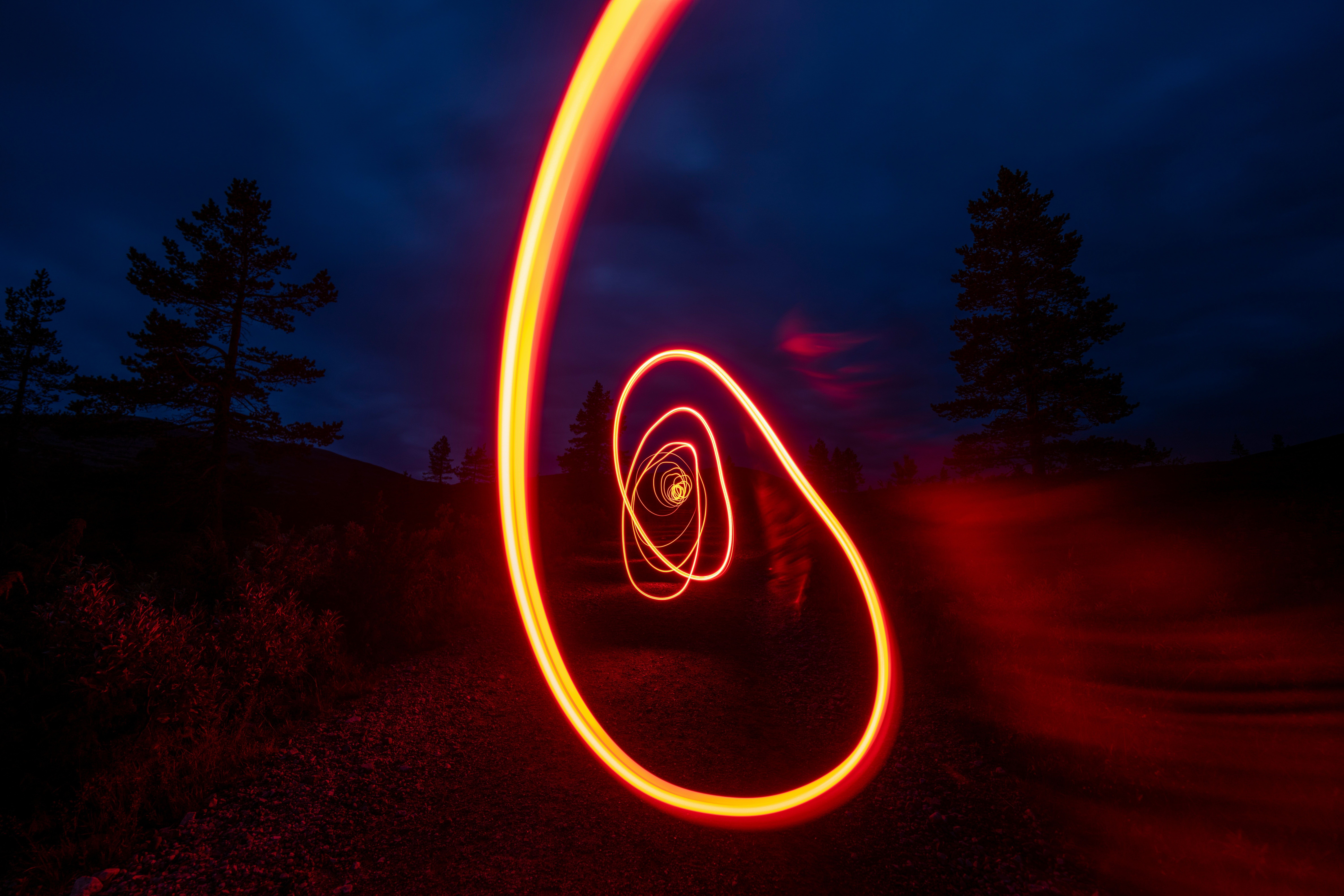 Foto Lichtmalerei