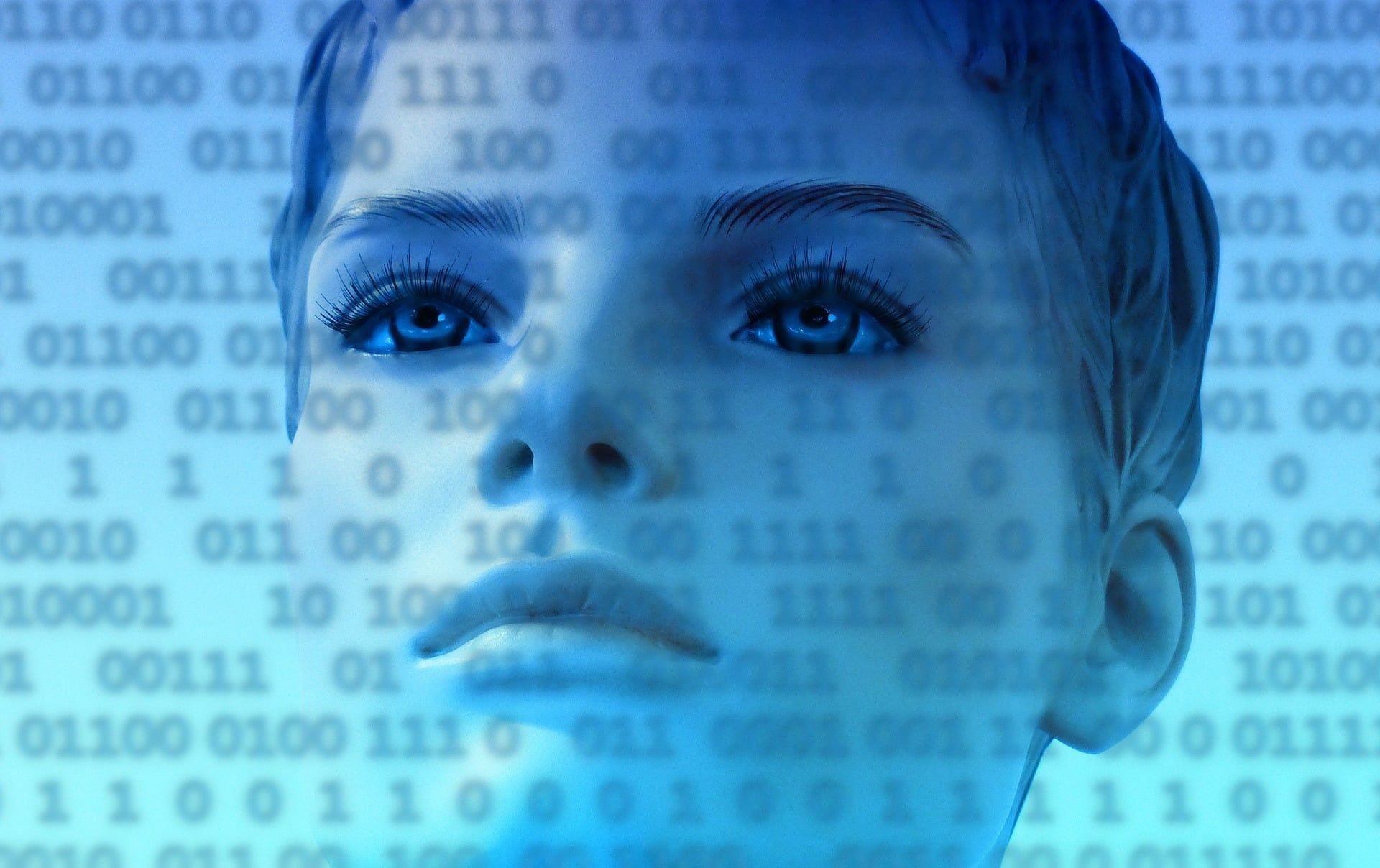 Frau und Codes