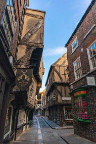 Mittelalterliche Gasse in York